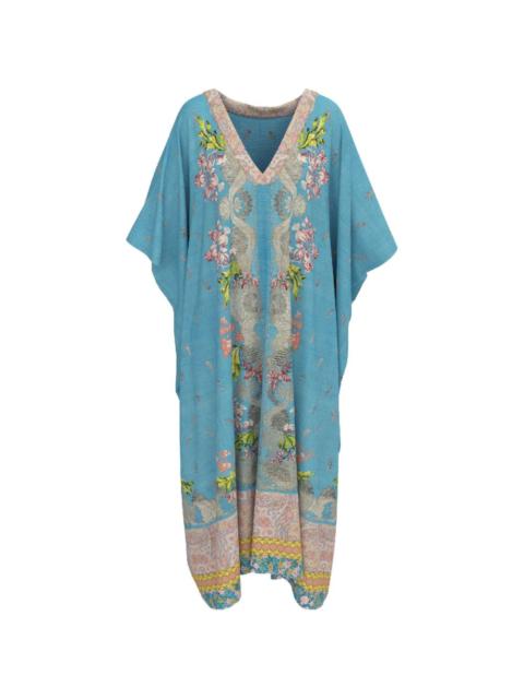 Aloe floral-print midi dress