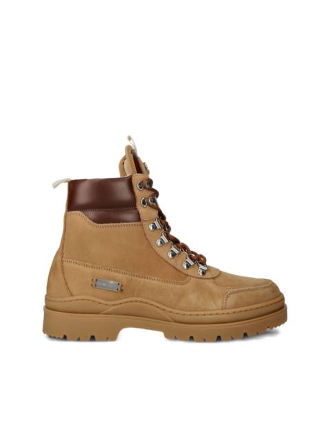 lace-up combat boots