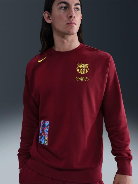 FC Barcelona Club Fourth Men's Nike Soccer Crew-Neck