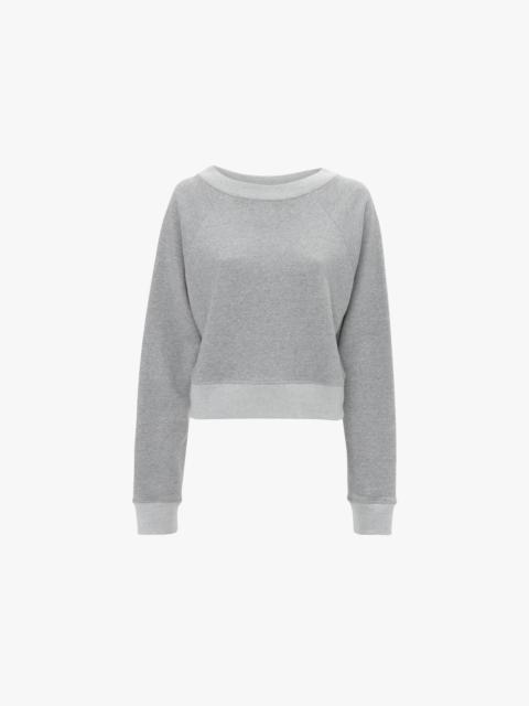 Constance Sweatshirt In Grey Marl