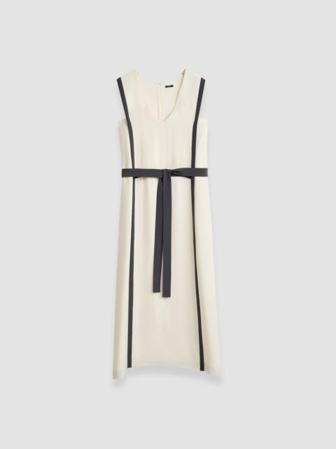 Heavy Silk Crepe Animation Muguet Dress