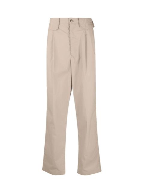HIGH-RISE PLEATED TROUSERS