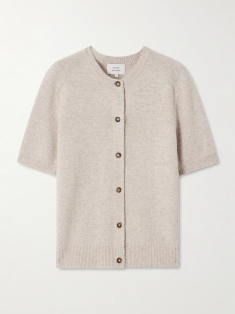 Jodi Embroidered Cashmere Cardigan