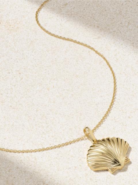 Small Venus 14-karat Gold Necklace