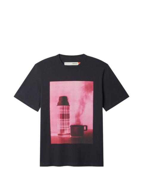 x Barbour graphic-print T-shirt