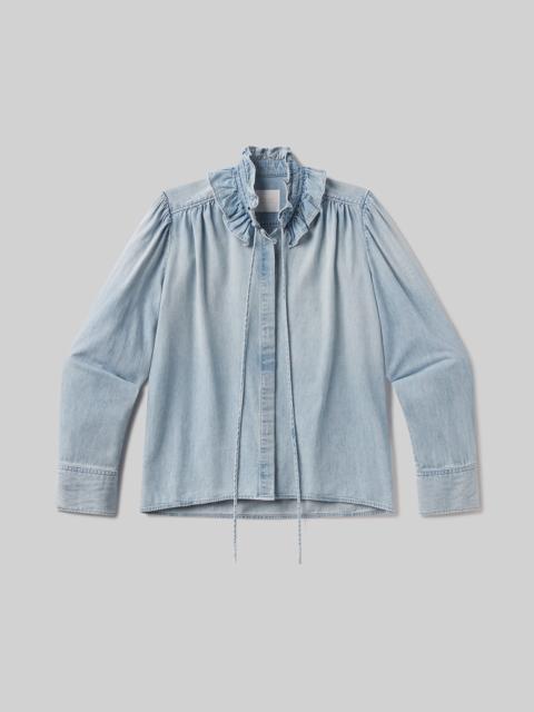 Calista Frill Collar Shirt
In Skylar