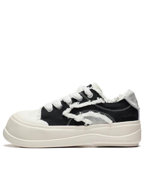 (WMNS) Li-Ning x Disney Low-Top Sneakers 'Black White' AGCT042-1