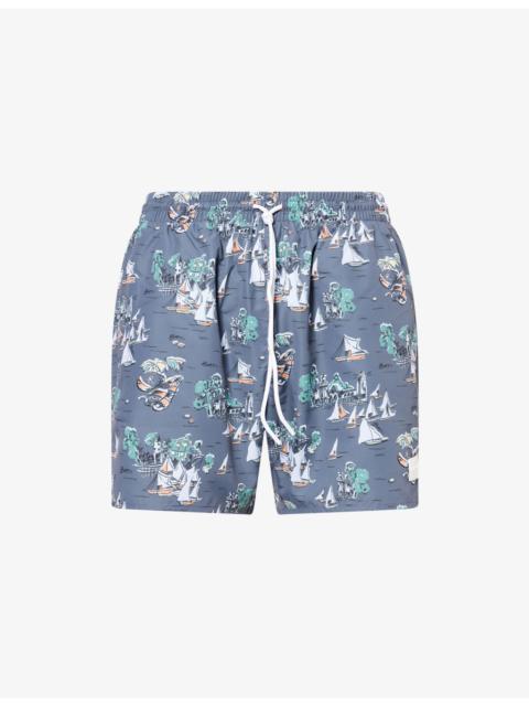 Piranha Printed Swim Shorts