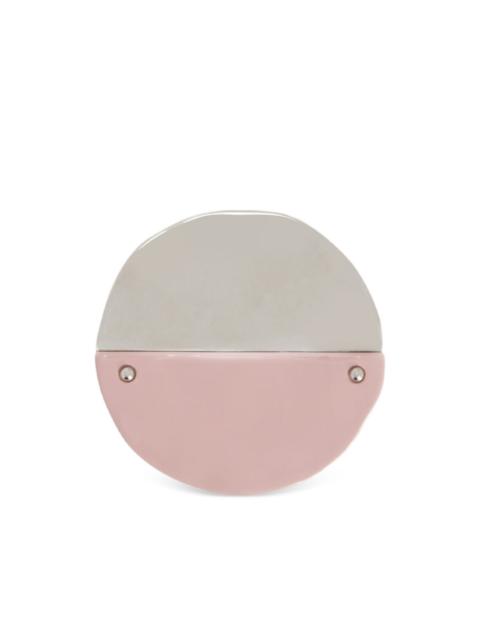 Cannolo engraved-logo bag pin