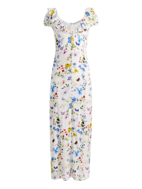 TARA MIDI SLIP DRESS