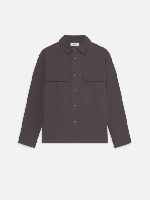 Multi Pocket Shirt in Cloud Grey