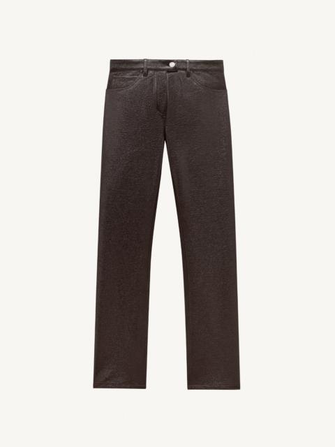 VINYL 5 POCKETS TROUSERS