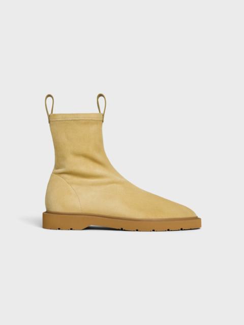 FLOW - ZIPPED BOOT IN Stretch Suede Lambskin