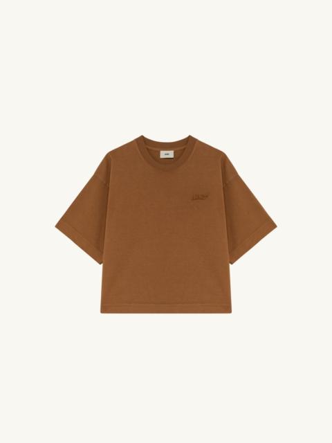 TONAL LOGO BOXY TEE WOMAN
