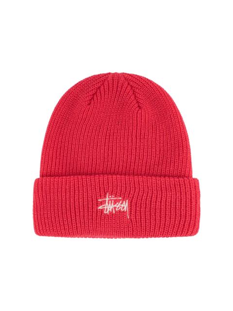 Stussy Basic Cuff Beanie Hot Pink