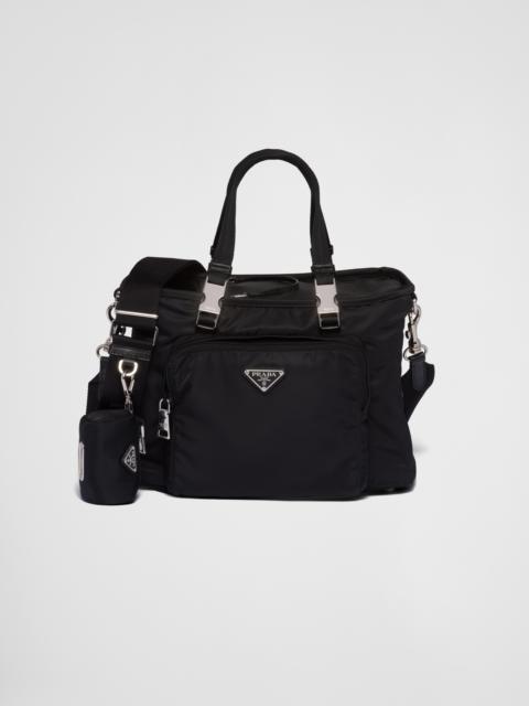 Re-Nylon and Saffiano leather pet bag