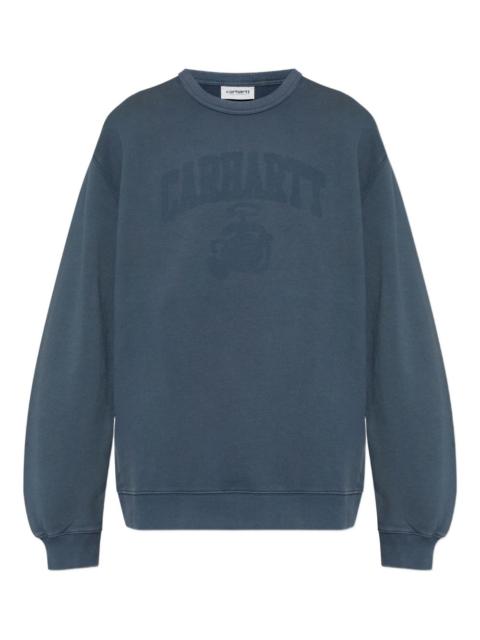 graphic long-sleeve sweater