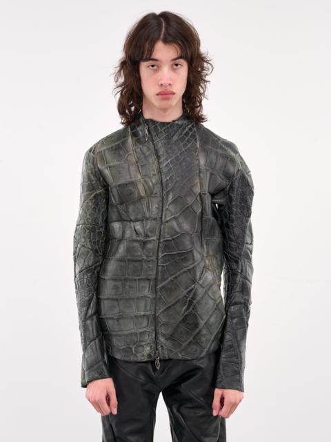 Distortion Alligator Aviator Jacket