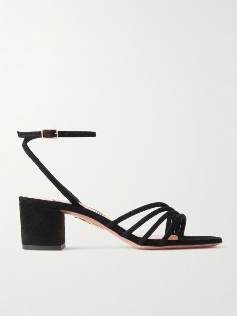 Latour 50 suede sandals Black