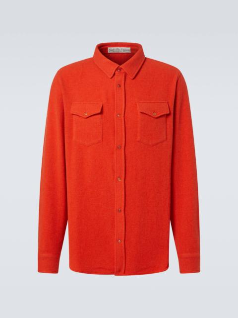 Fire cashmere shirt