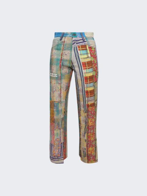 Isaac Hand-quilted Trouser