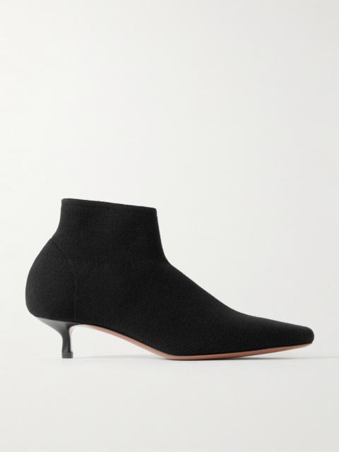 Idra Stretch-knit Ankle Boots