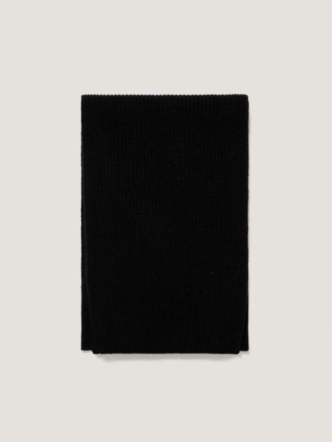 Cashmere Ribbed Scarf