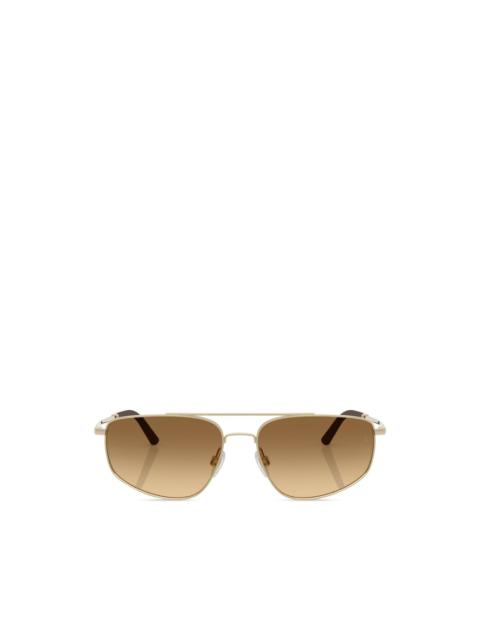 pilot-frame sunglasses