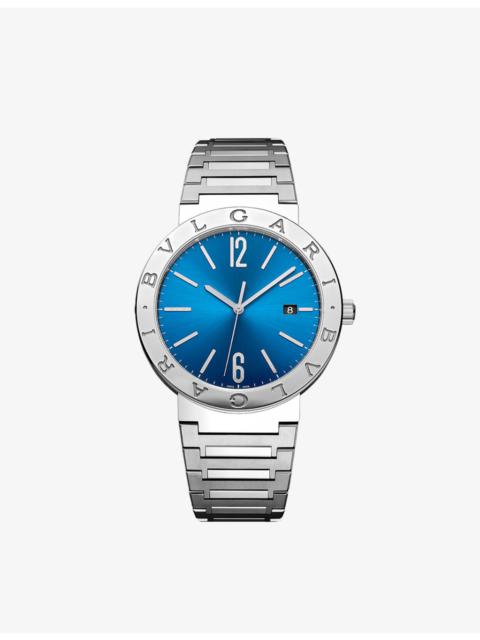 Bvlgari Bvlgari stainless-steel quartz watch