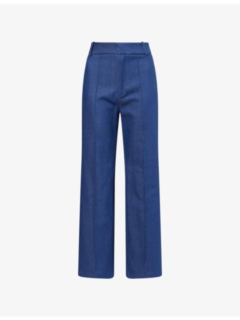 Yoshitomo Stretch-Denim Trousers
