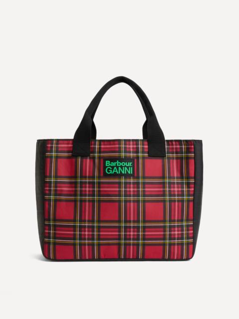 x GANNI Waxed Tote Bag
