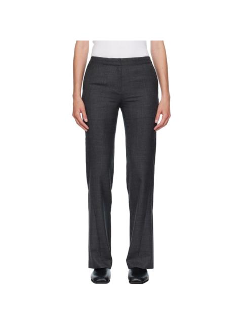 Gray Poise Trousers