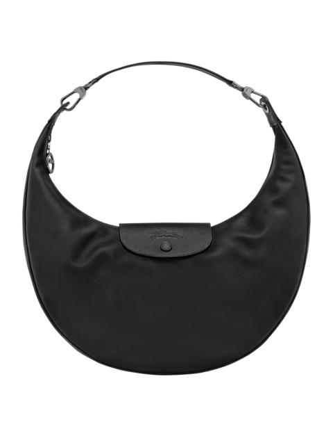 Le Pliage Xtra Shoulder bag Black - Leather