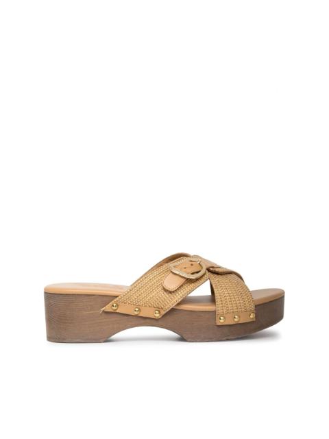 Marilisa crosstrap clog sandals