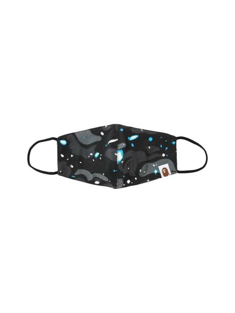BAPE Space Camo Mask 'Black Space Camo'