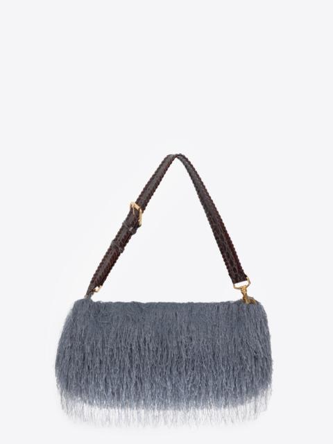 FRINGED SHOULDER BAG