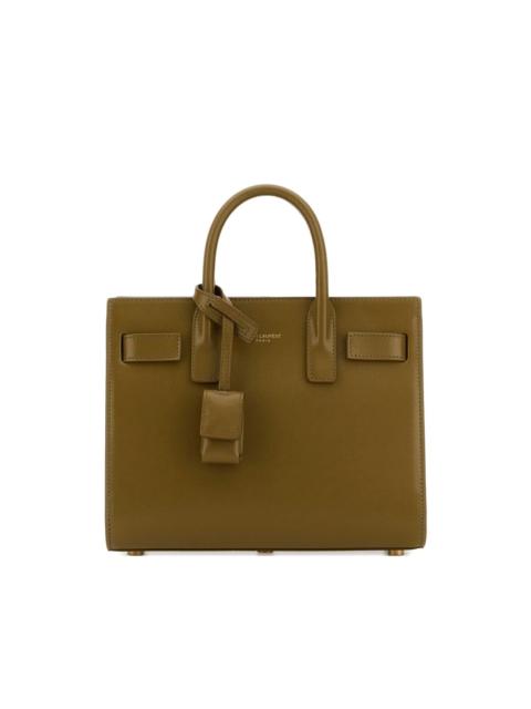 top-handles calfskin-leather tote bag
