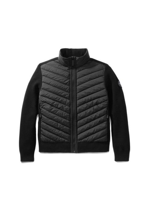 WOMEN'S HYBRIDGE KNIT DOWN JACKET BLACK LABEL