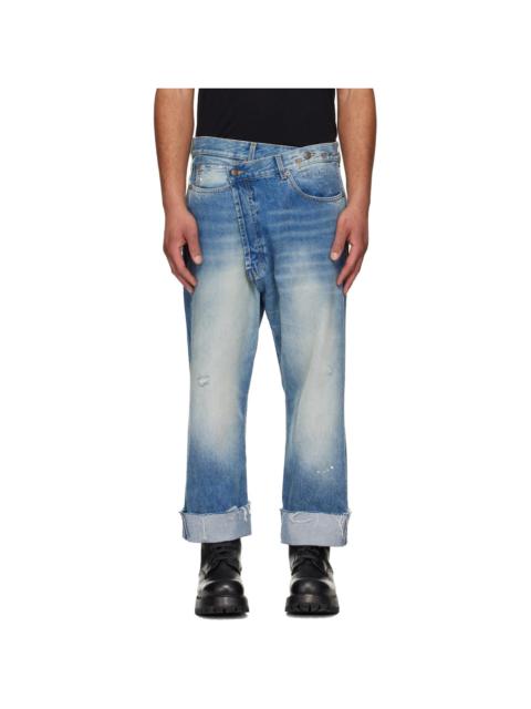 Blue Crossover Jeans