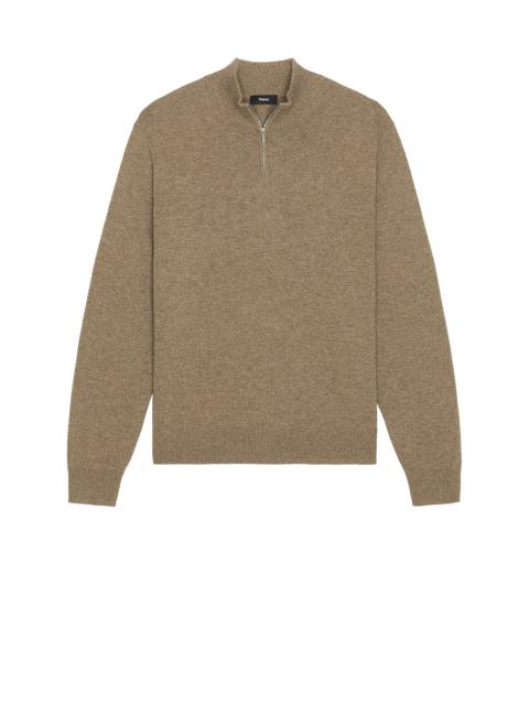 Hilles Cashmere Quarter Zip Sweater