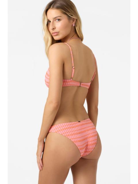 Paradise Plaid Honopu Bra Top