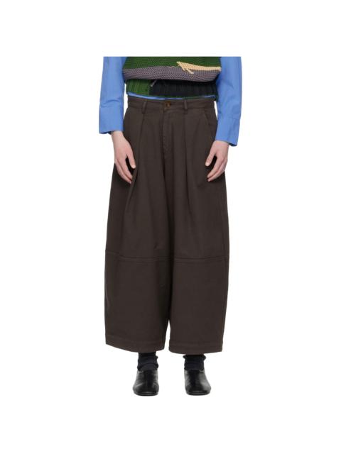 Brown Earth Deadbeat Trousers