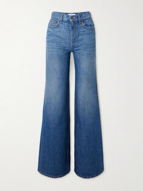 High-rise Wide-leg Jeans