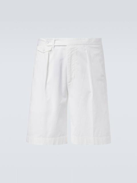 Cotton-blend shorts