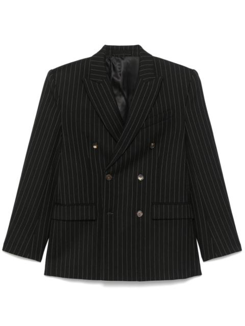 double-breasted blazer