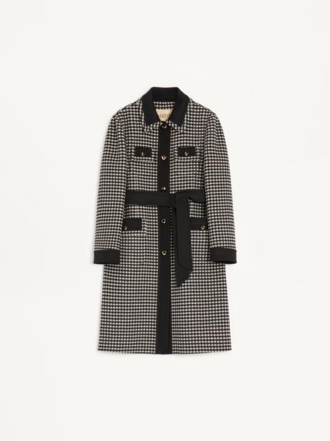 MICRO VICHY COAT