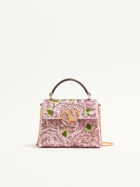 VALENTINO GARAVANI VSLING MINI EMBROIDERED HANDBAG
