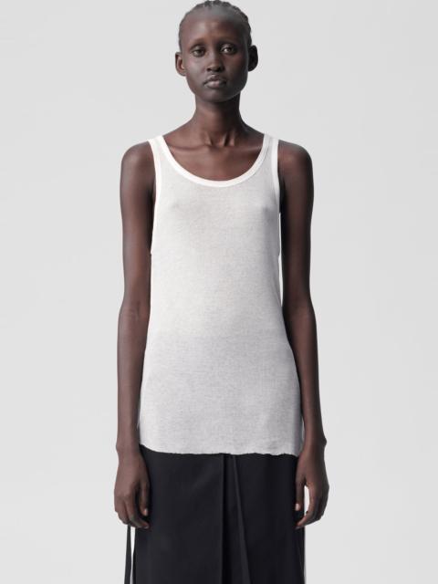 Mara Wrinkled Cropped Tank Top