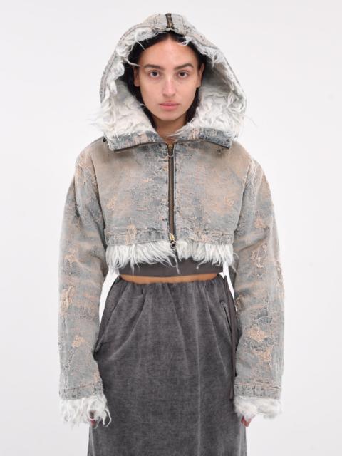 Denim Shearling Jacket