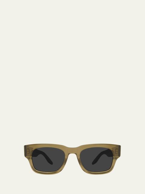 Dondi 50.5mm Rectangular Acetate Sunglasses
